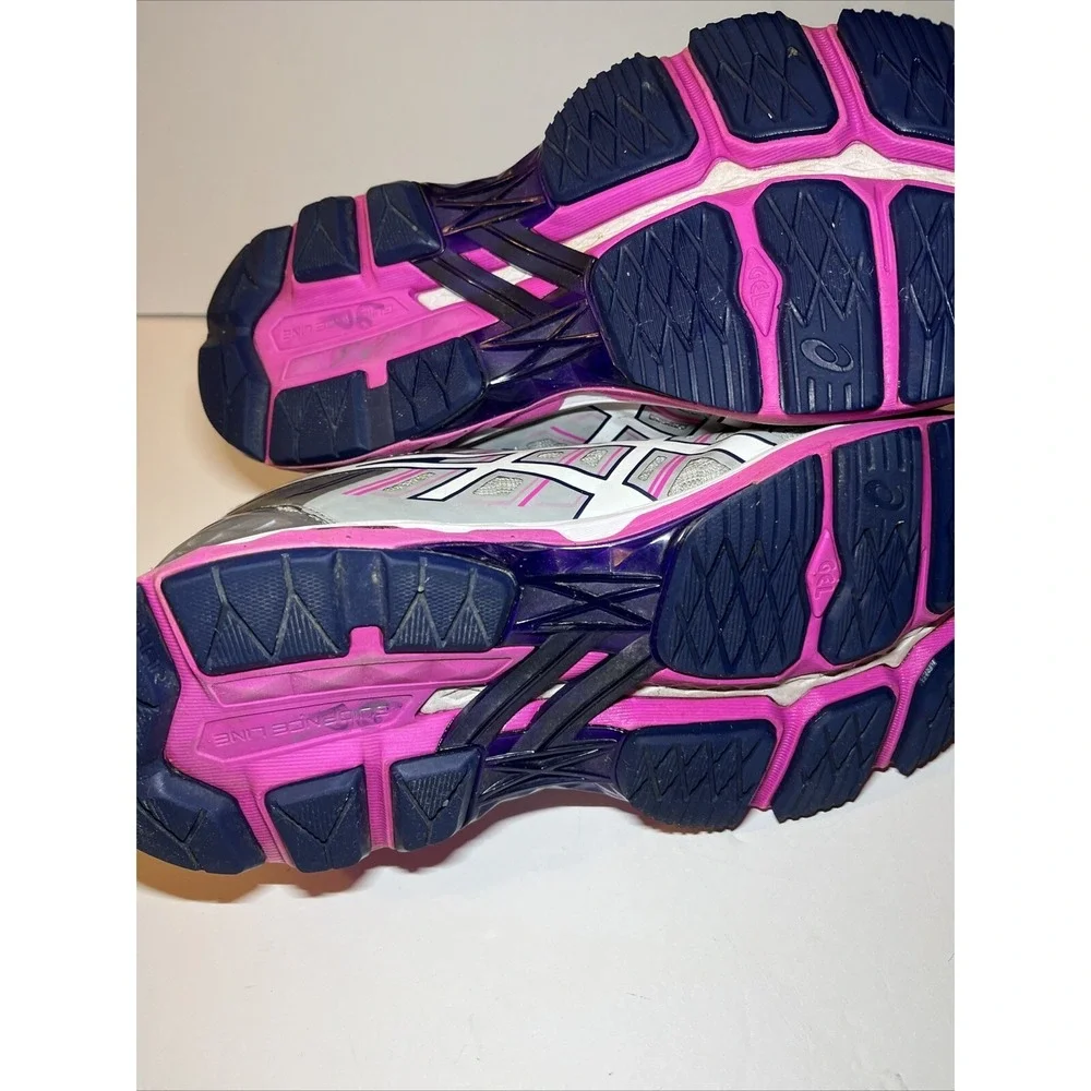 ASICS GT 2000 5 T757N Running Shoes White Pink Women's Size 8.5D - Picture 13 of 15